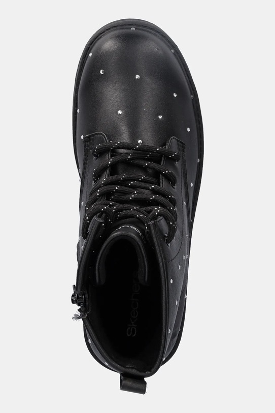 Skechers botki dziecięce GRAVLEN HI - JEWEL STRUT czarny 303471L