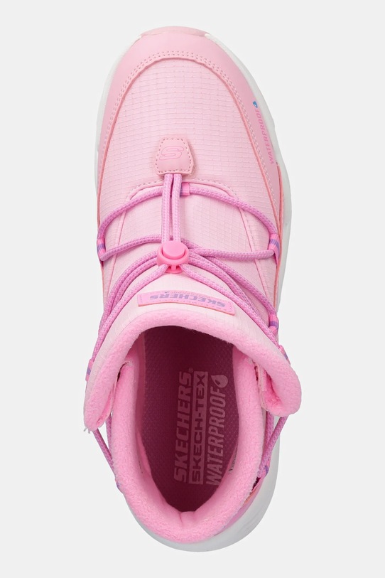 Skechers buty zimowe dziecięce TURBO TREAD różowy 303492L