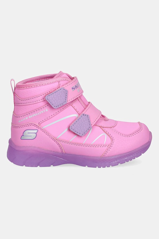 Skechers buty zimowe dziecięce ILLUMI-BRIGHTS - POLAR STEPPE 319310N różowy AW25