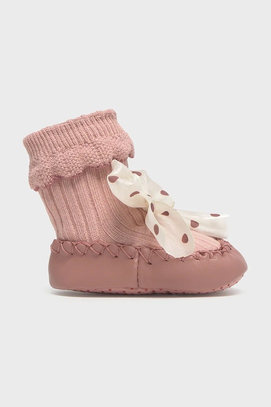 Mayoral Newborn buty niemowlęce nieocieplane różowy 9924.2P.Newborn.9BYA