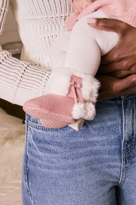Čevlji za dojenčka Mayoral Newborn Tekstil roza 9954.2F.Newborn.9BYA