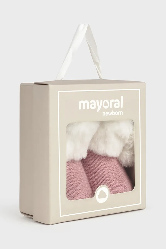 Mayoral Newborn pantofi pentru bebeluși 9954.2F.Newborn.9BYA roz