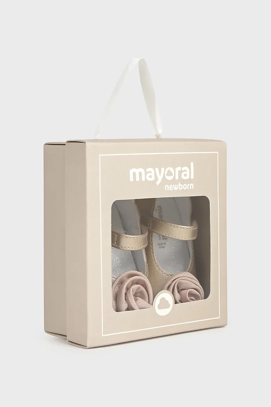 Βρεφικά παπούτσια Mayoral Newborn μπεζ 9960.2J.Newborn.9BYA
