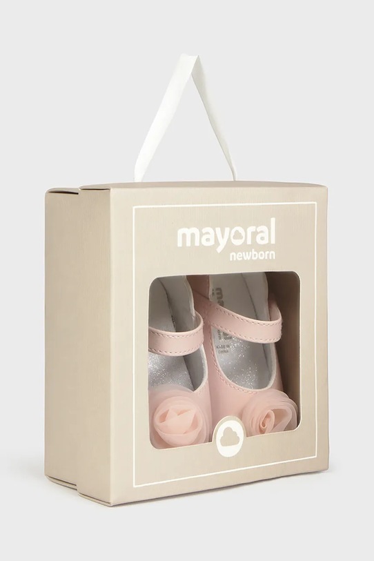 Mayoral Newborn pantofi pentru bebeluși roz 9960.2J.Newborn.9BYA