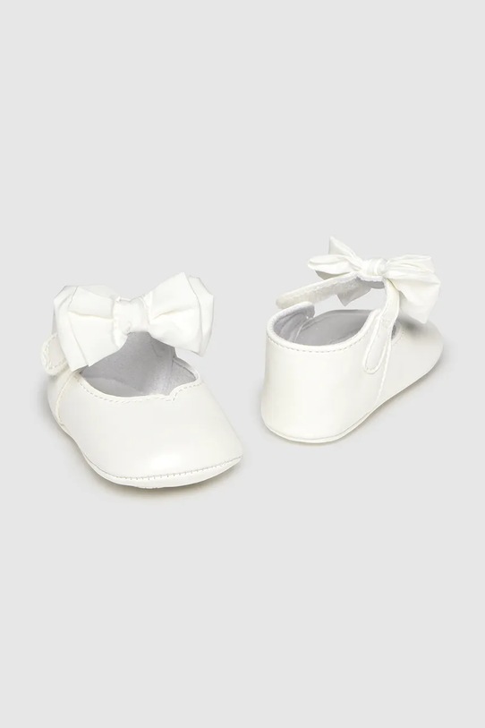 Topánky pre bábätká Mayoral Newborn nezateplené biela 9961.2K.Newborn.9BYA