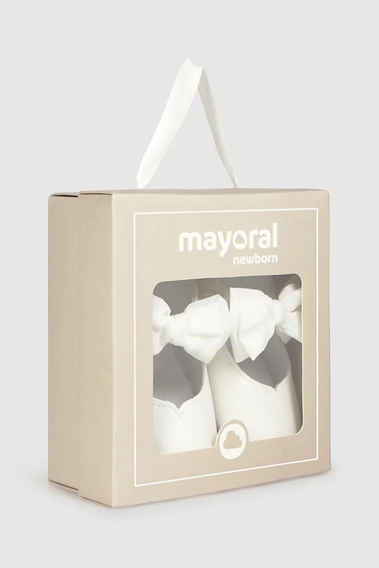 Черевики для немовля Mayoral Newborn бежевий 9961.2K.Newborn.9BYA