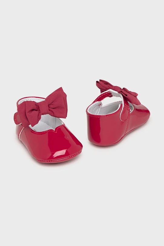 Mayoral Newborn pantofi pentru bebeluși sintetic rosu 9961.2K.Newborn.9BYA