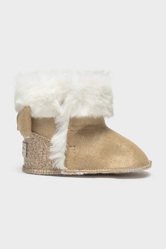 Dziewczynka Mayoral Newborn buty niemowlęce 9965.2L.Newborn.9BYA beżowy