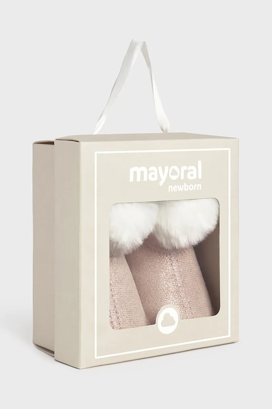 Čevlji za dojenčka Mayoral Newborn roza 9965.2L.Newborn.9BYA