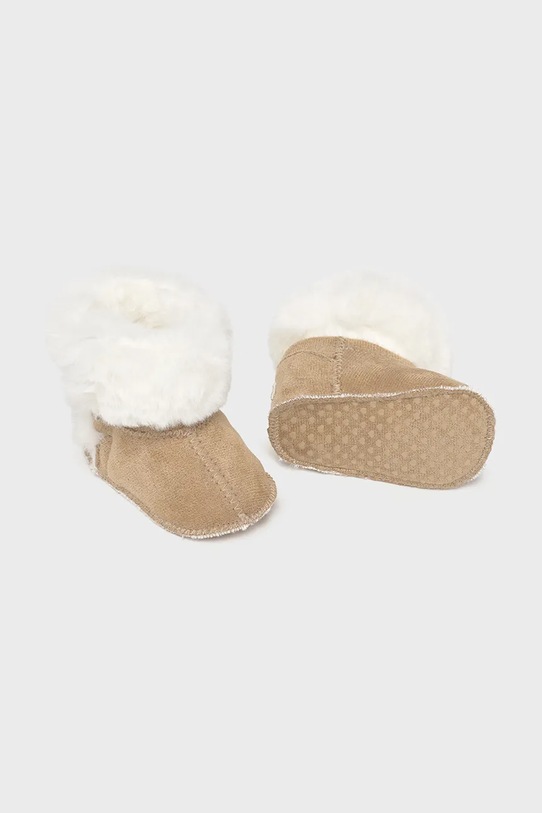 Čevlji za dojenčka Mayoral Newborn Tekstil rjava 9965.2L.Newborn.9BYA