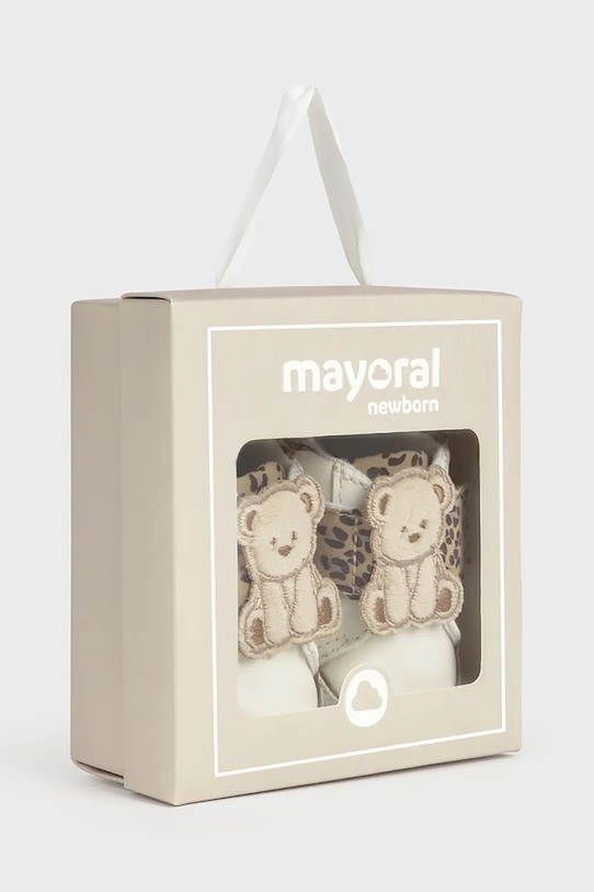 Βρεφικά παπούτσια Mayoral Newborn 9966.2N.Newborn.9BYA μπεζ