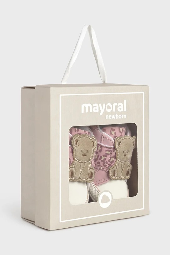 Mayoral Newborn buty niemowlęce różowy 9966.2N.Newborn.9BYA