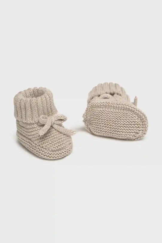 Mayoral Newborn buty niemowlęce nieocieplane beżowy 9970.1E.Newborn.9BYA