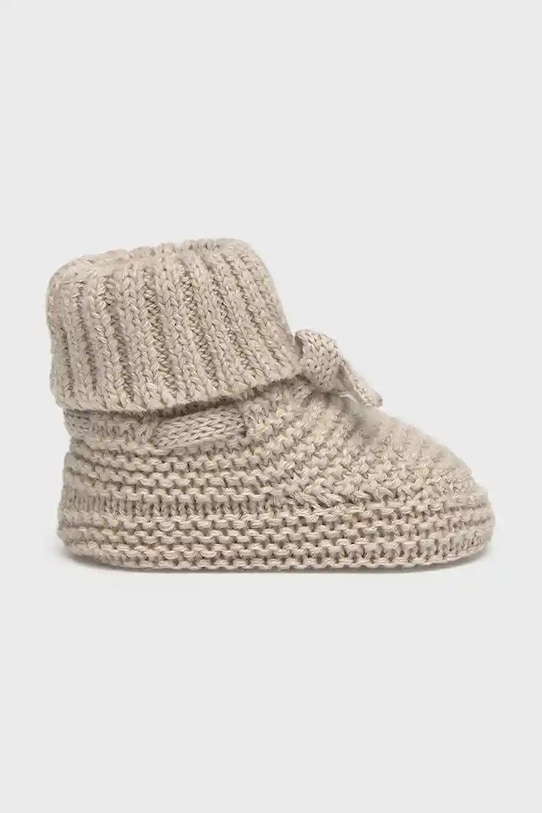Mayoral Newborn buty niemowlęce 9970.1E.Newborn.9BYA beżowy AW25