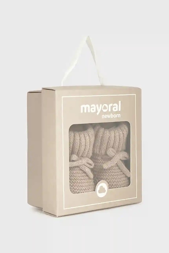 Mayoral Newborn buty niemowlęce beżowy 9970.1E.Newborn.9BYA