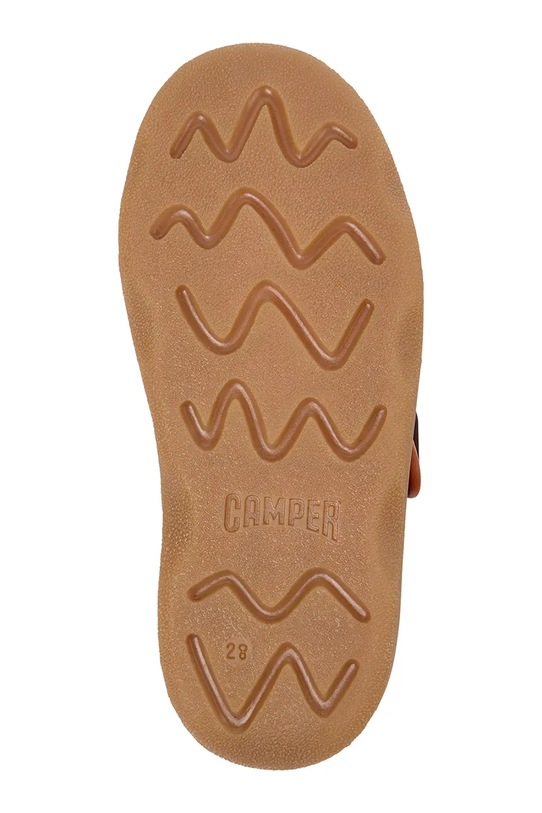 Camper balerini din piele pentru copii Kiddo Kids K800662.28.34 burgundia