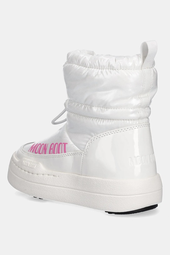 Дівчинка Дитячі зимові черевики Moon Boot MB JR PARK TUBE MID GLITTER WP 80D3440110.27.34 білий