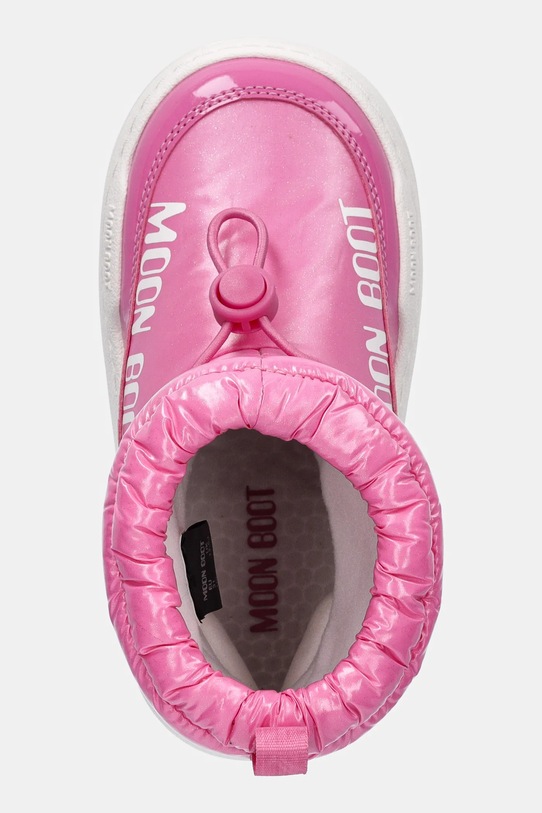 Παιδικές χειμερινές μπότες Moon Boot MB JR PARK TUBE MID GLITTER WP 80D3440110.27.34 ροζ