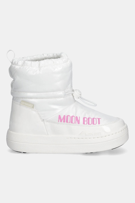 Moon Boot buty zimowe dziecięce MB JR PARK TUBE MID GLITTER WP 80D3440110.35.38 biały AW25