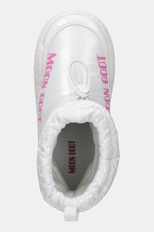 Moon Boot buty zimowe dziecięce MB JR PARK TUBE MID GLITTER WP biały 80D3440110.35.38