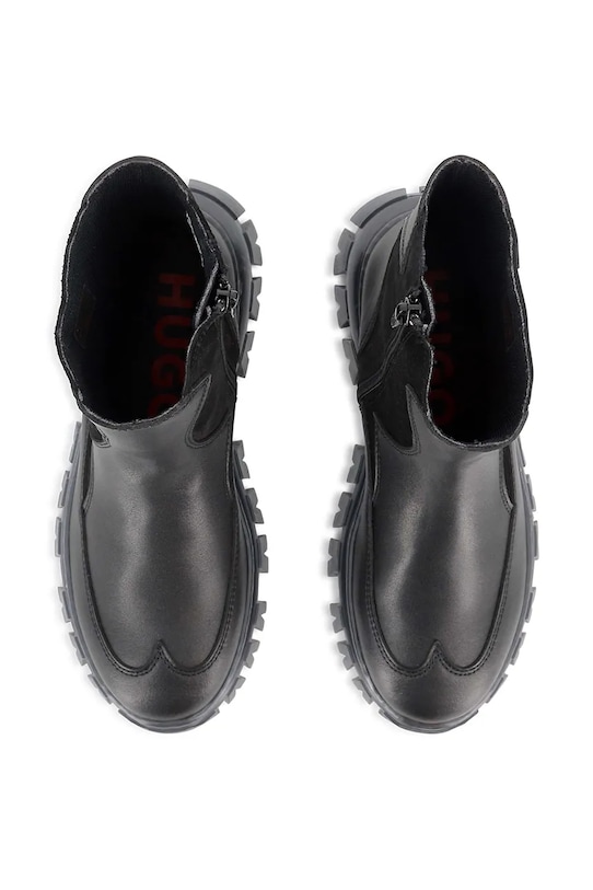 HUGO botki dziecięce czarny G00542.36.41