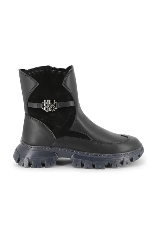 HUGO botki dziecięce G00542.36.41 czarny