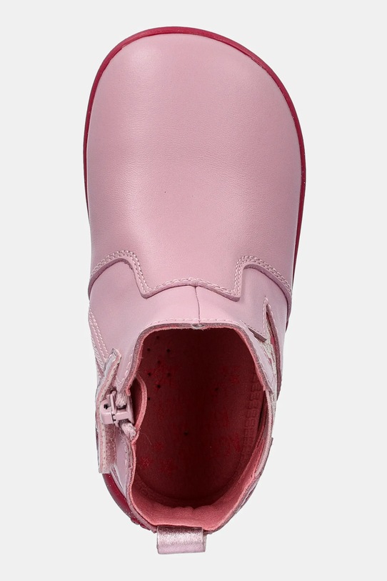 Agatha Ruiz de la Prada botki skórzane dziecięce różowy 251906.24.26