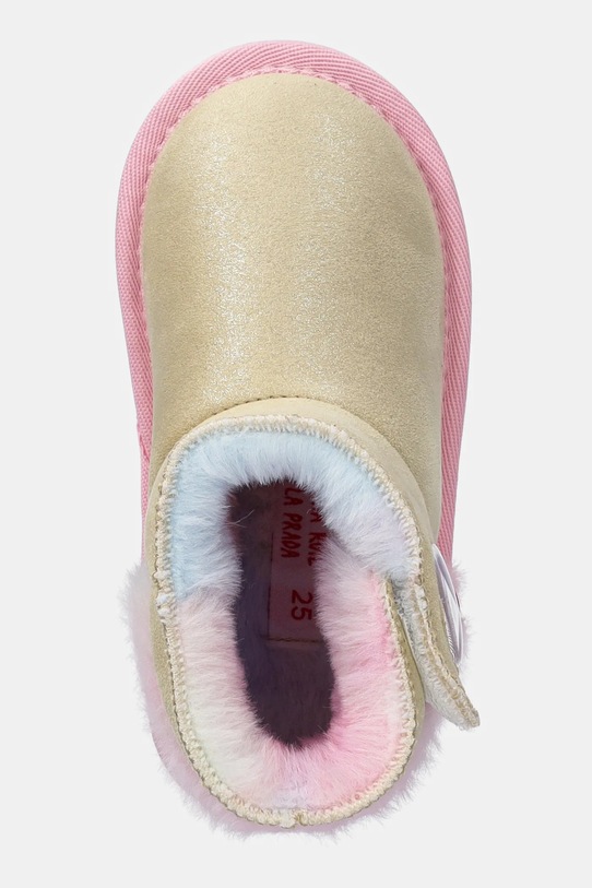 Agatha Ruiz de la Prada buty zimowe dziecięce beżowy 251985