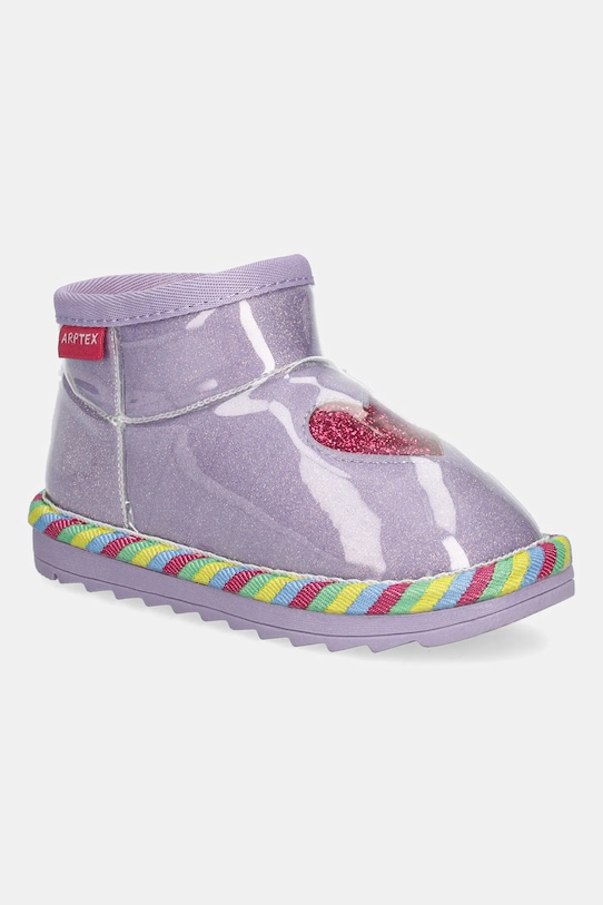 Agatha Ruiz de la Prada śniegowce dziecięce brak zapięcia fioletowy 251987