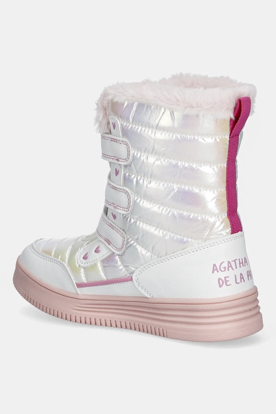 Dziewczynka Agatha Ruiz de la Prada śniegowce dziecięce 251991.28.34 biały