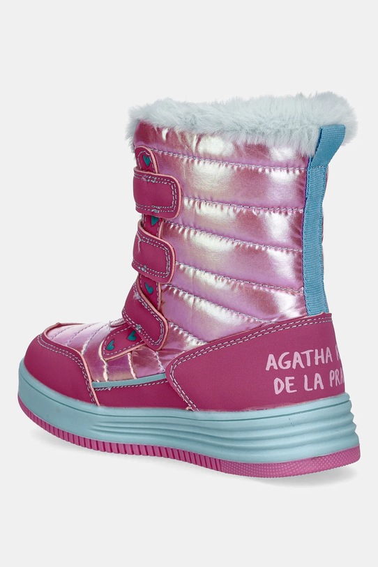 Dziewczynka Agatha Ruiz de la Prada śniegowce dziecięce 251991.28.34 różowy