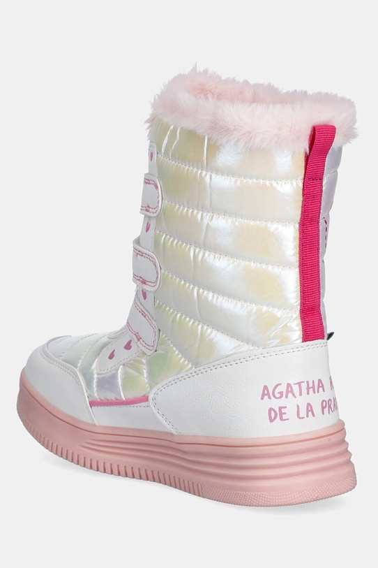 Dziewczynka Agatha Ruiz de la Prada śniegowce dziecięce 251991.35.36 biały