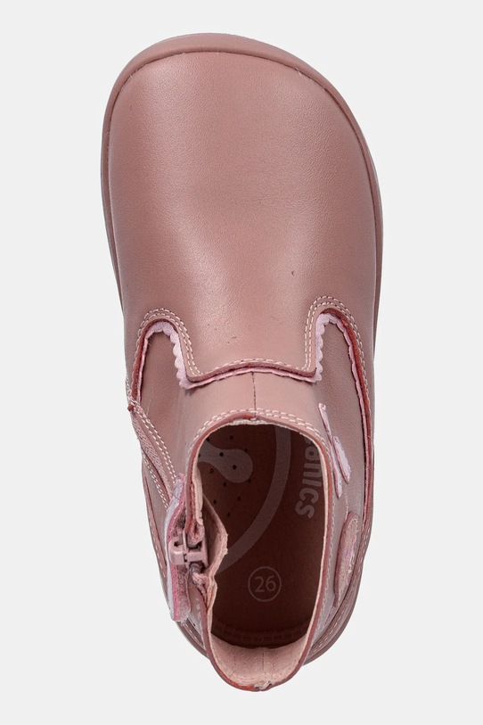 Biomecanics buty zimowe skórzane dziecięce różowy 251154.24.26