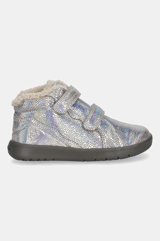 Biomecanics buty zimowe zamszowe dziecięce 251231.28.34 srebrny AW25