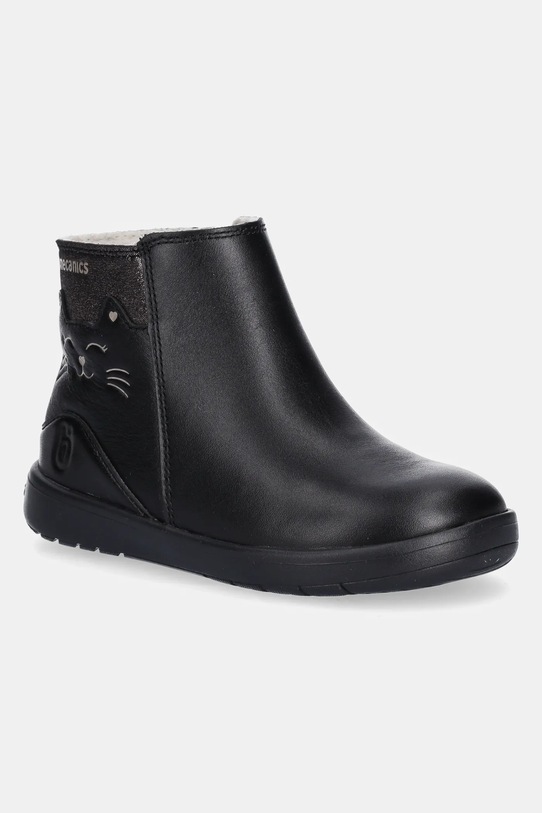 Biomecanics buty zimowe skórzane dziecięce syntetyczny czarny 251233.25.27