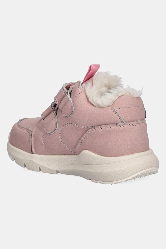 Dziewczynka Garvalin buty zimowe nubukowe dziecięce 251350.G różowy