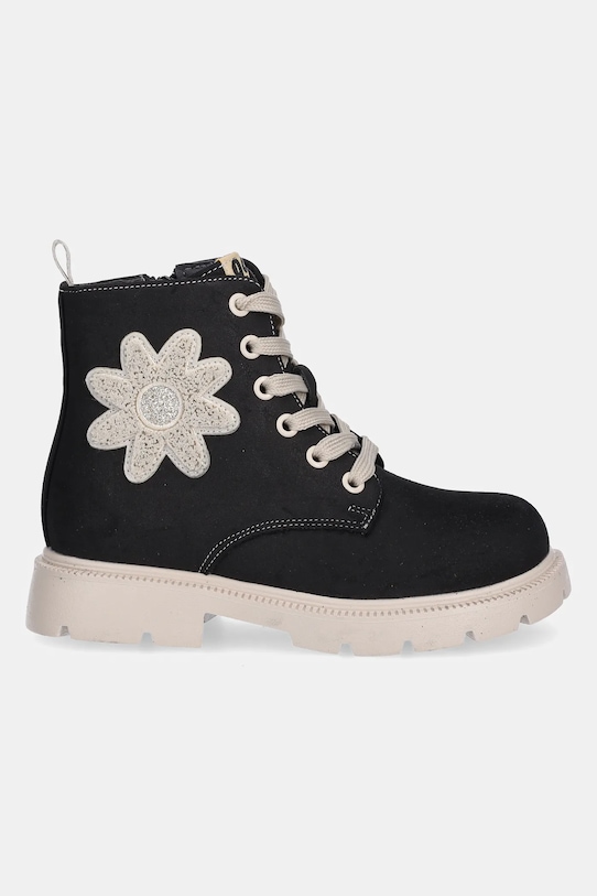 Garvalin botki dziecięce 251562 czarny AW25