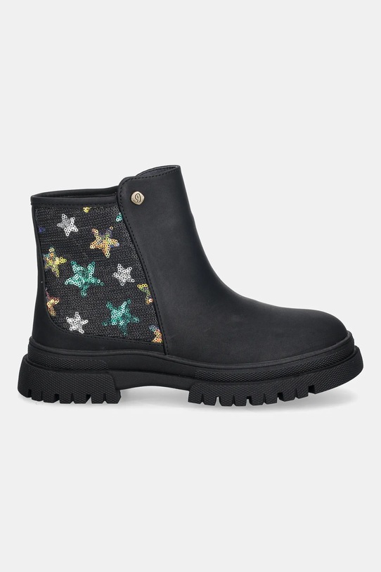 Garvalin botki dziecięce 251565 czarny AW25