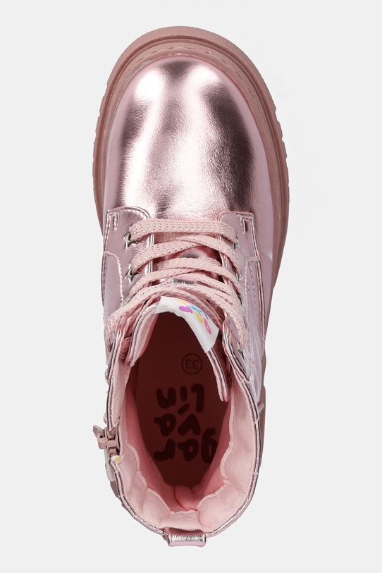 Garvalin botki dziecięce różowy 251567