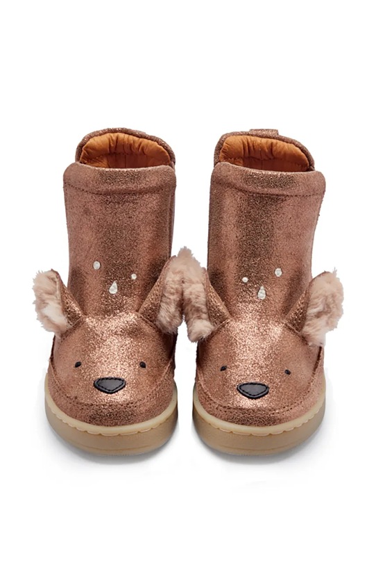 Момиче Зимни обувки Donsje Eladi Boots Deer 1505101. кафяв
