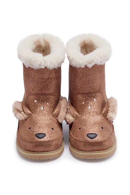 Dziewczynka Donsje obuwie zimowe Eloniek Boots Deer 2031801.29.33 brązowy