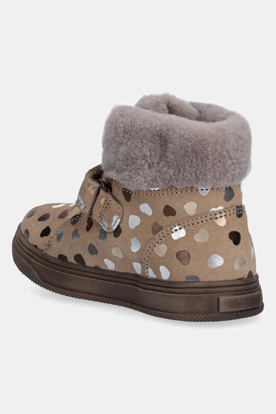 Dziewczynka Froddo śniegowce zamszowe dziecięce BASCO TEX G2110144.11.25.27 beżowy