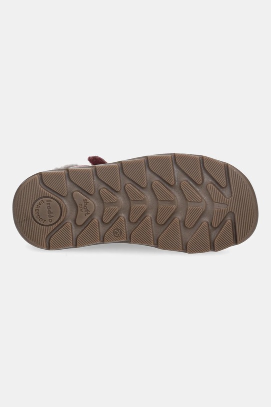 Froddo buty zimowe zamszowe dziecięce ZERU TEX FURRY BAREFOOT G2110151.G.25.30 różowy