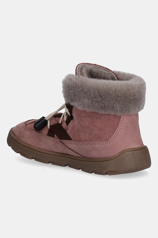 Dziewczynka Froddo buty zimowe zamszowe dziecięce ZERU TEX COSY BAREFOOT G3110258.24.30 różowy