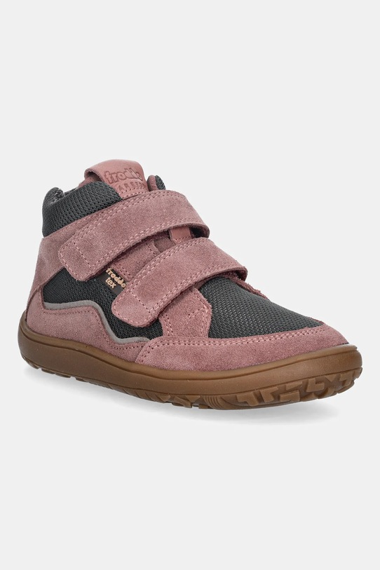 Froddo półbuty dziecięce BAREFOOT TEX AUTUMN tekstylny różowy G3110266.G.25.30