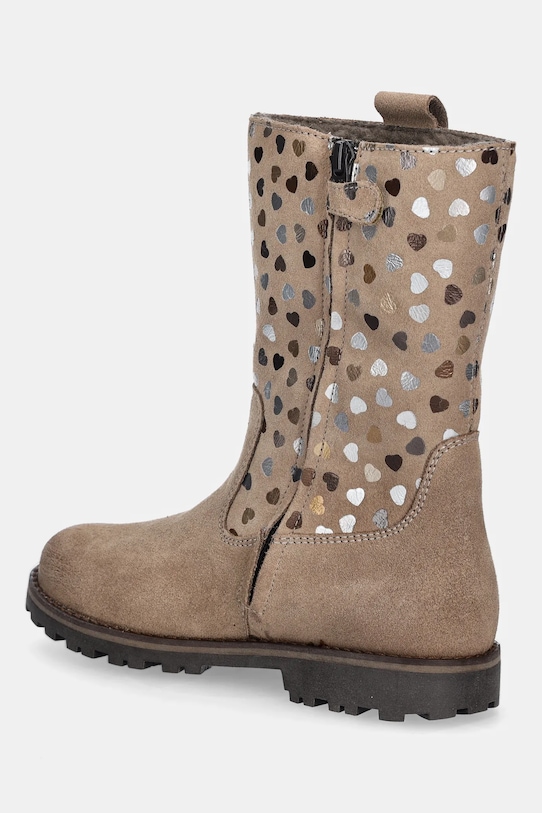 Fete Froddo cizme din piele întoarsă pentru copii MAXINE TEX G3160225.31.35 bej