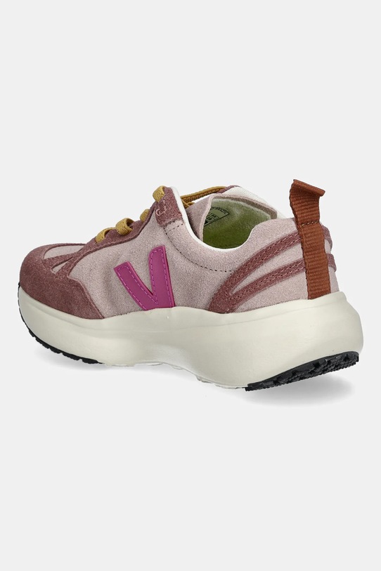Κοριτσίστικα Παιδικά sneakers σουέτ Veja Small Canary Light YL0321025C.28.35 ροζ