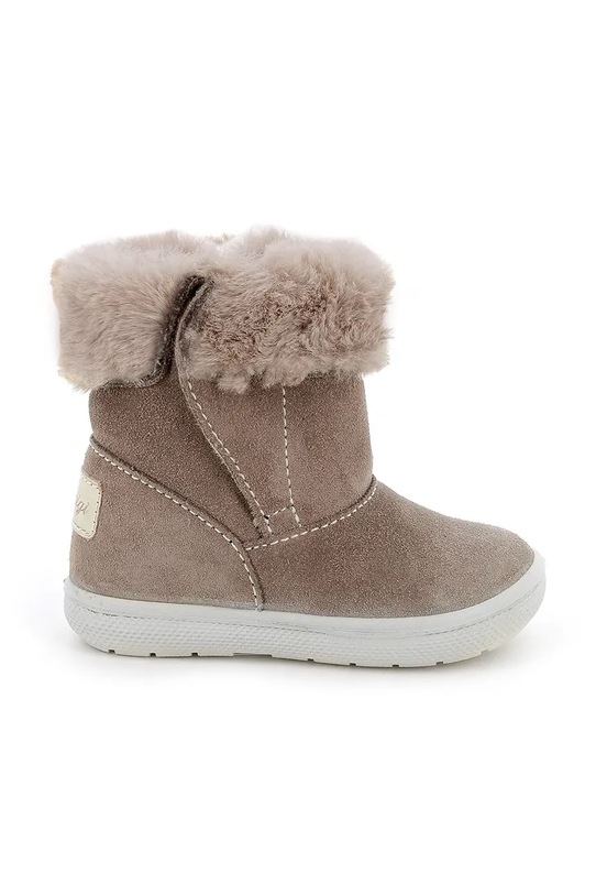 Primigi buty zimowe zamszowe dziecięce 8852011.19.24 brązowy AW25