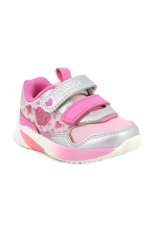 Primigi sneakersy dziecięce skóra powlekana różowy 8959000