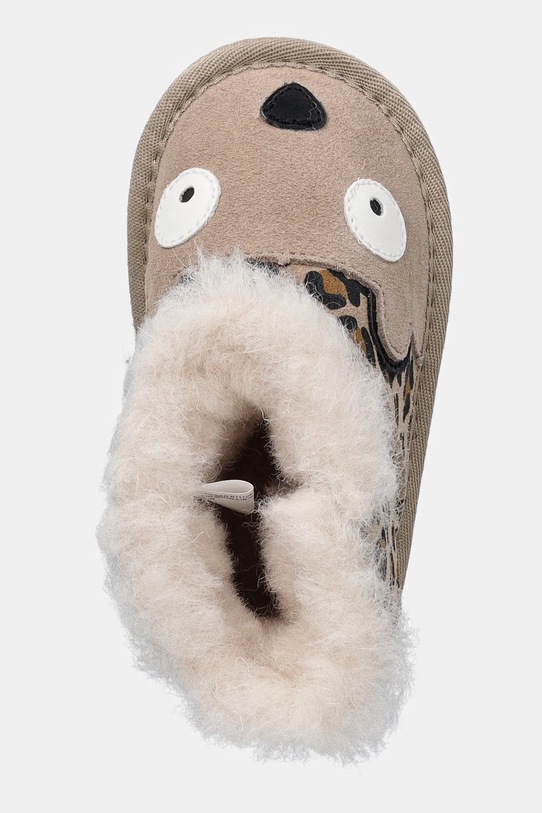 Emu Australia śniegowce zamszowe dziecięce Cheetah Walker beżowy B11105.Cheetah.Walke